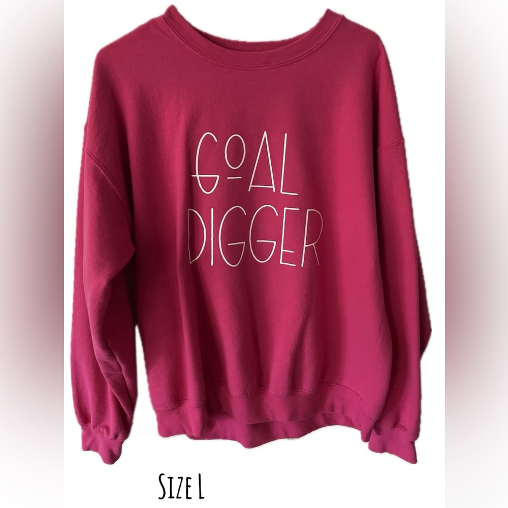 Pink Graphic Sweatshirt